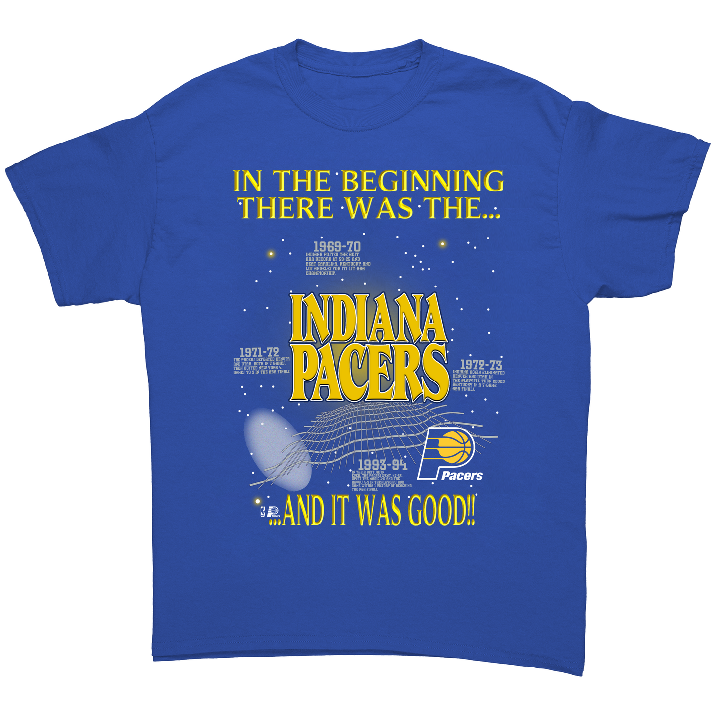 1994 Indiana Pacers In The Beginning Unisex Shirt