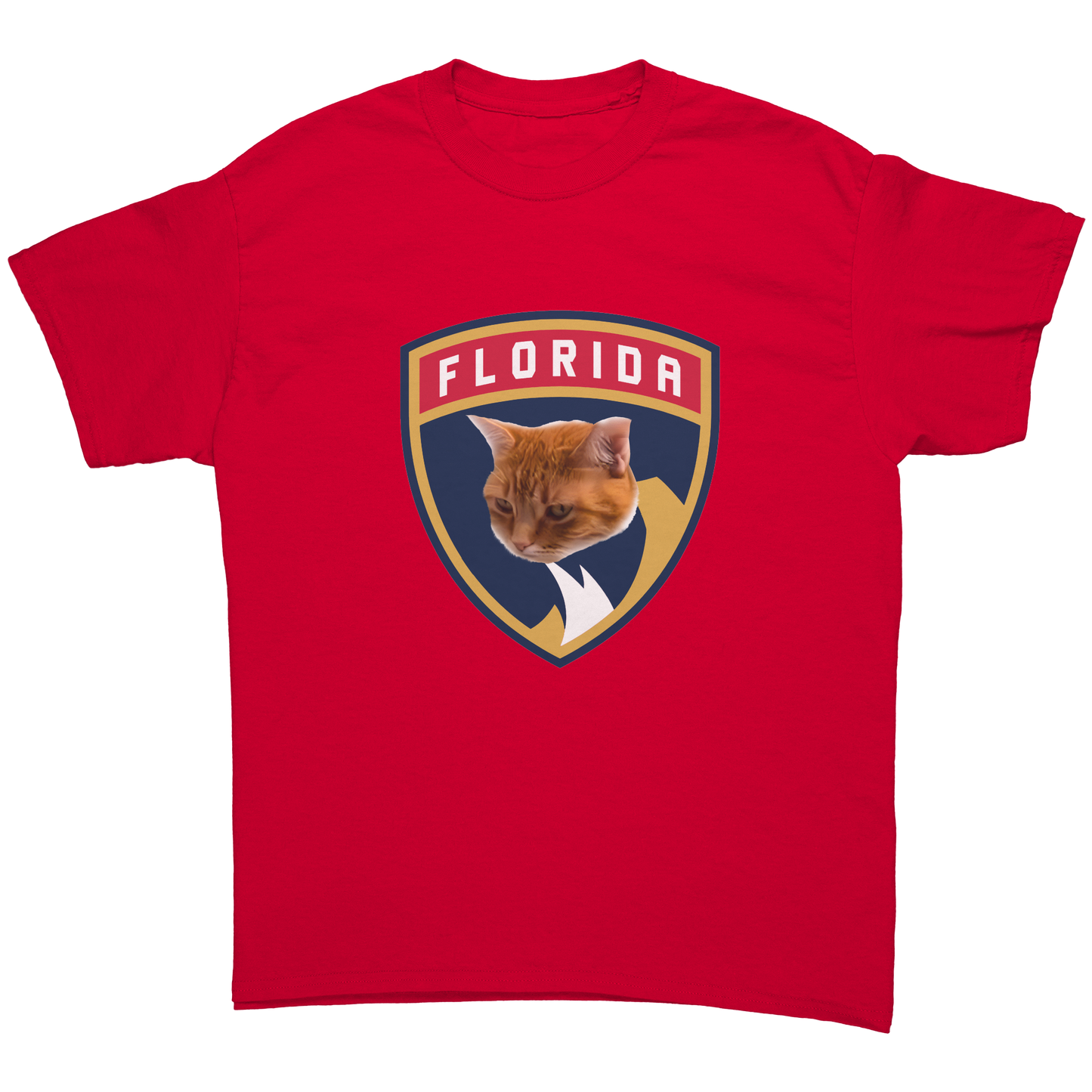 Florida_Panthers_Cat_Unisex_T-Shirt_Red_Front_Mockup.png