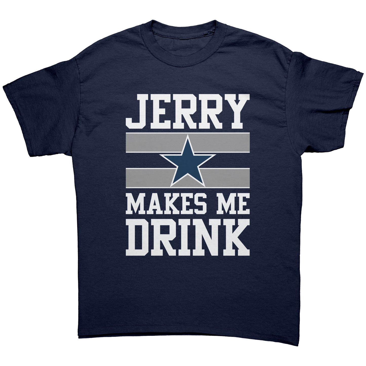 JERRY MAKES ME DRINK UNISEX T-SHIRT