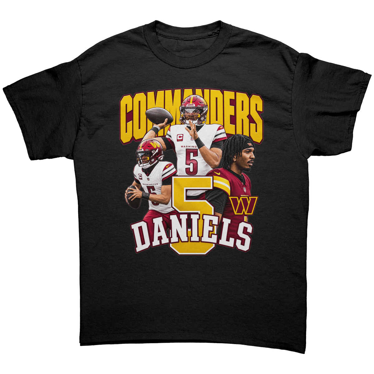 Jayden Daniels Commanders T-Shirt