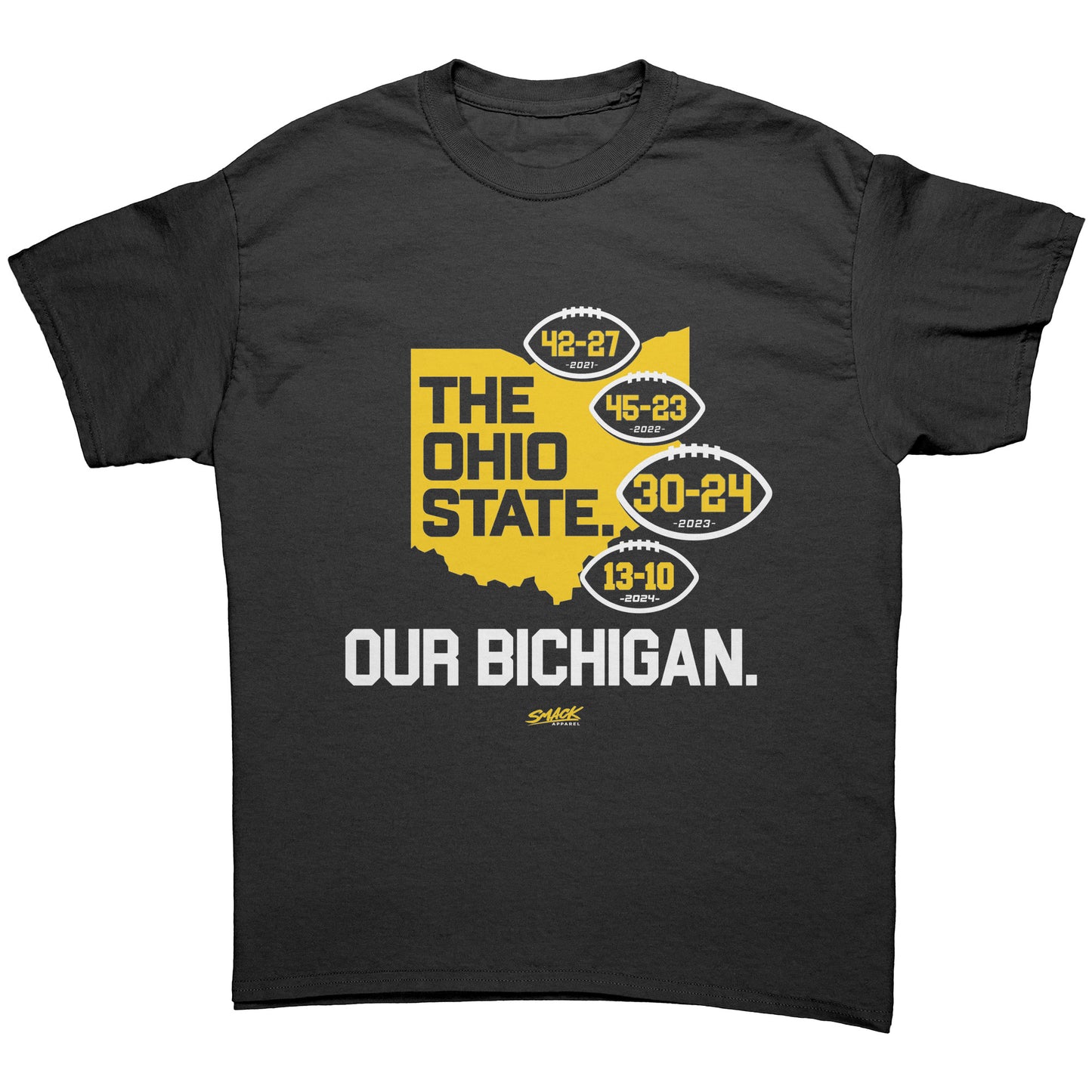 Michigan Wolverines The Ohio State Our Bichigan Unisex Shirt