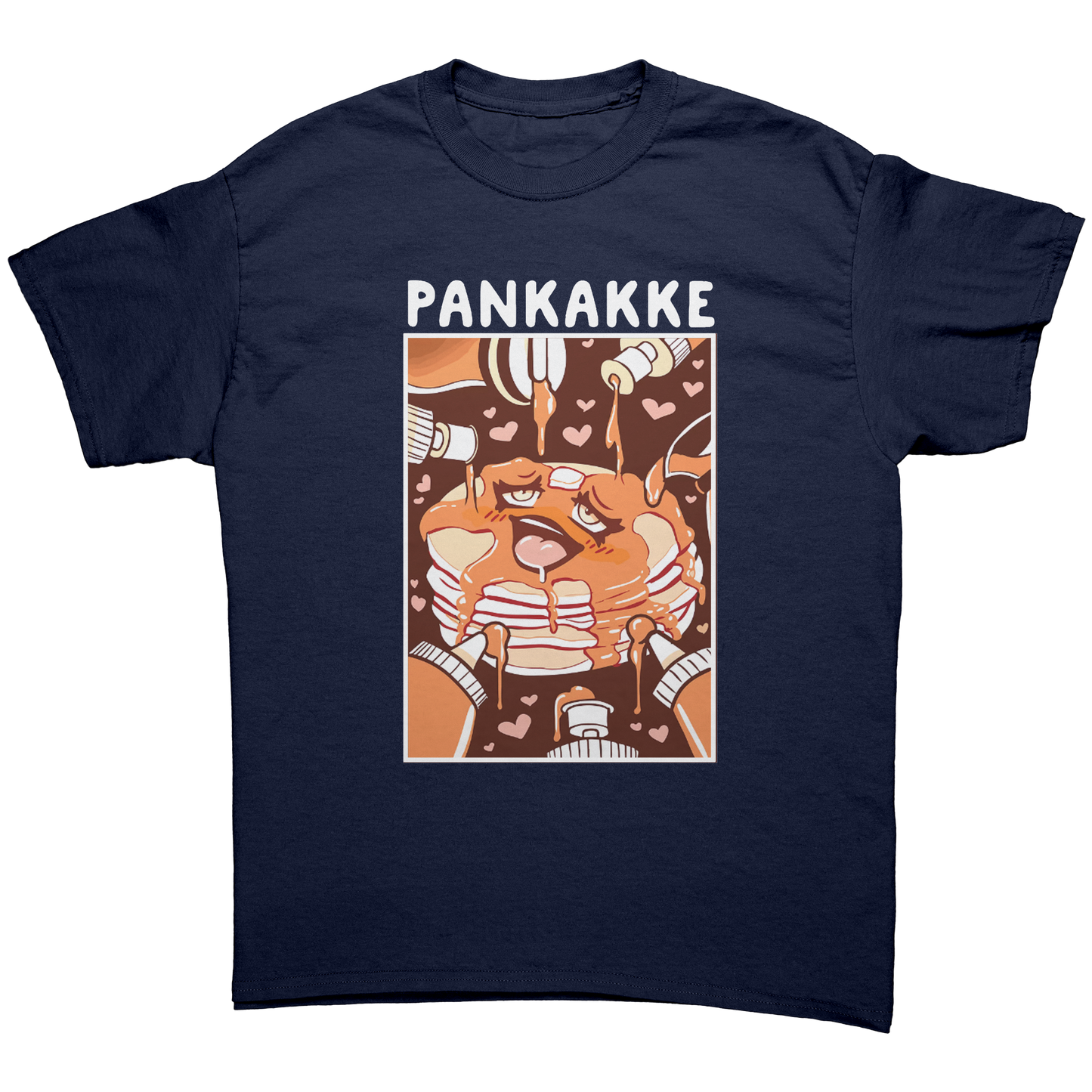 Pankakke_Unisex_Shirt_Navy_Front_Mockup.png