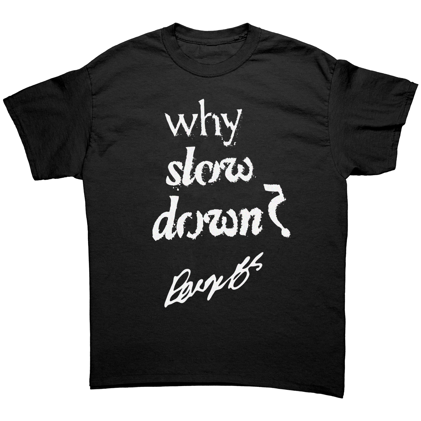 Why Slow Down Unisex Shirt