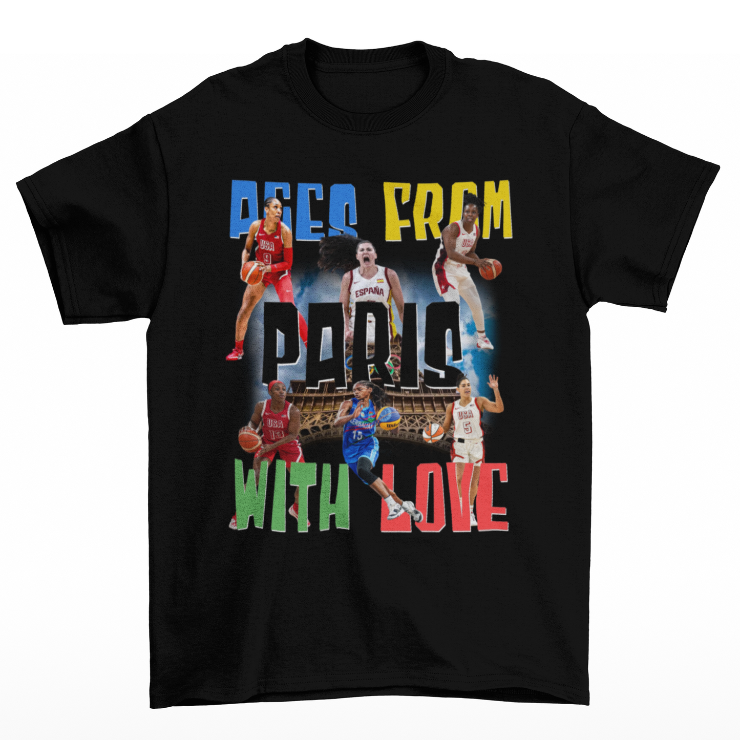 Aces From Paris With Love Unisex T-Shirt