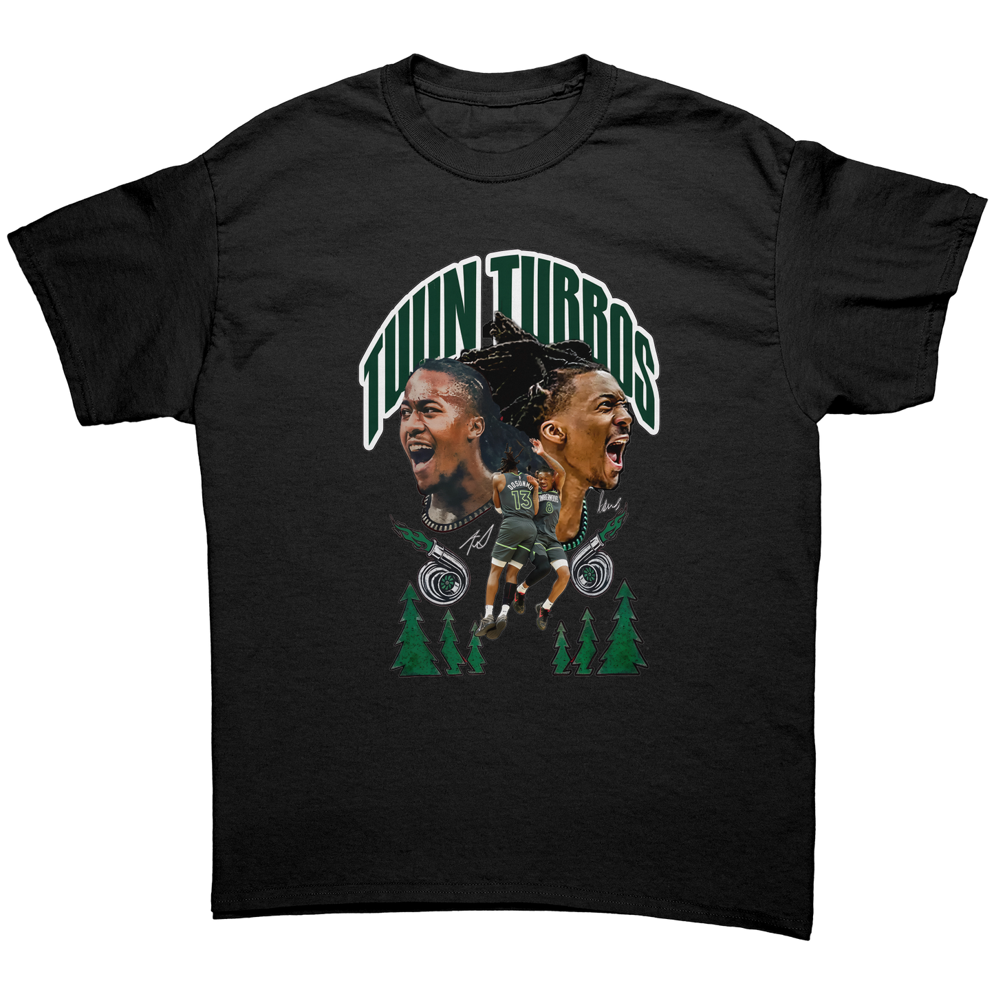 twin turbos Unisex Shirt