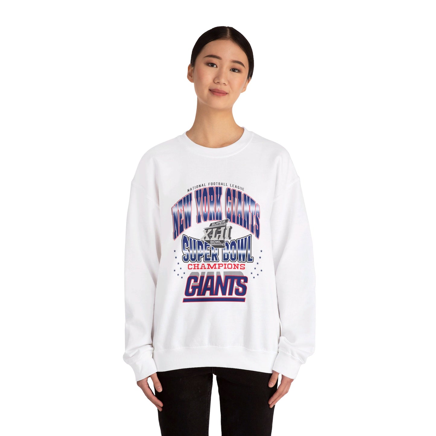 New York Giants Unisex Heavy Blend™ Crewneck Sweatshirt