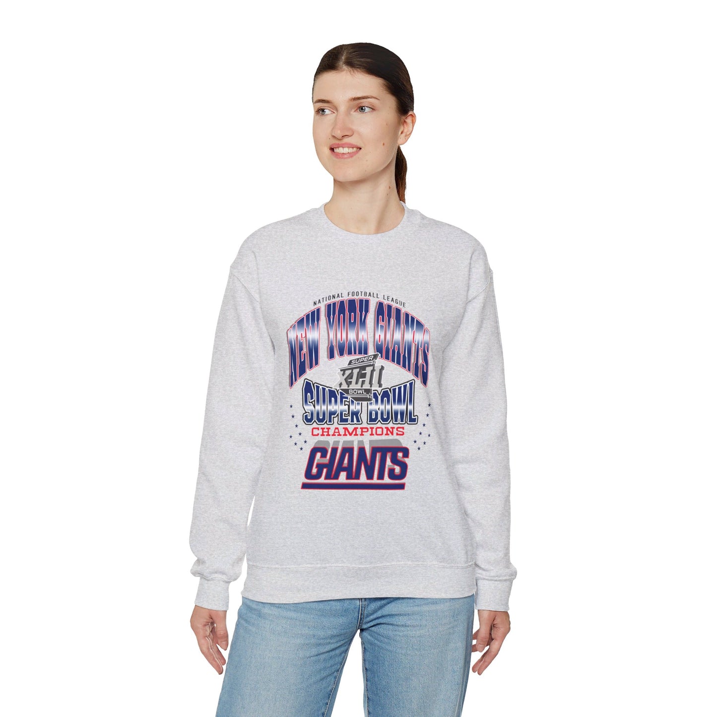 New York Giants Unisex Heavy Blend™ Crewneck Sweatshirt