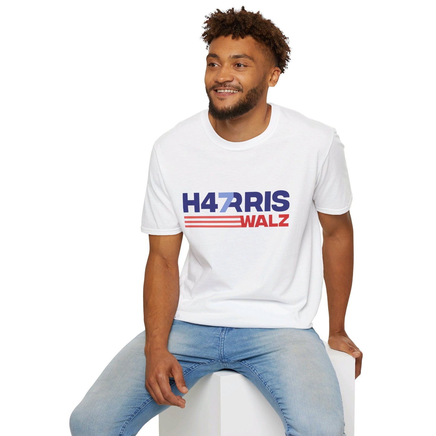 Harris Walz Unisex Softstyle T-Shirt