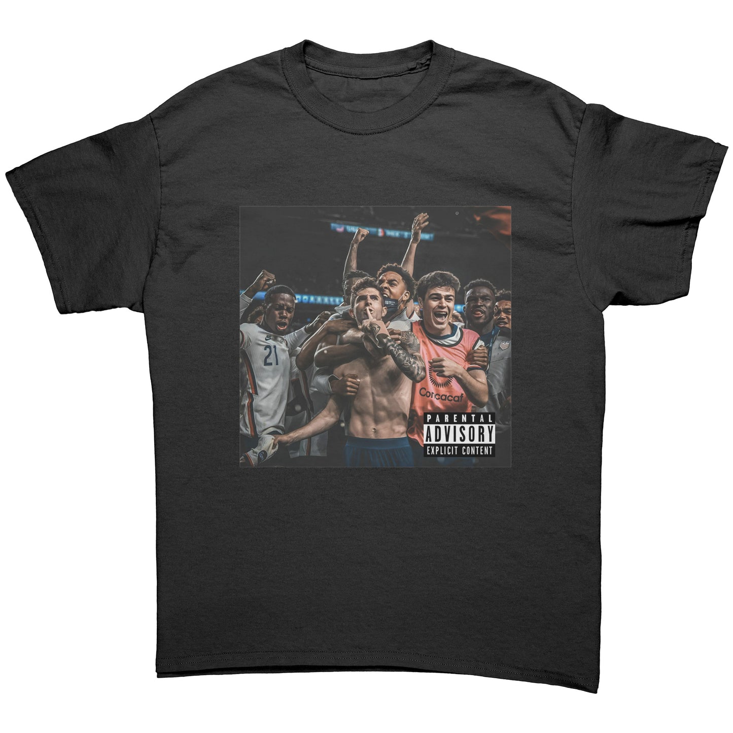 Christian Pulisic Celebration Parental Advisory Unisex Shirt
