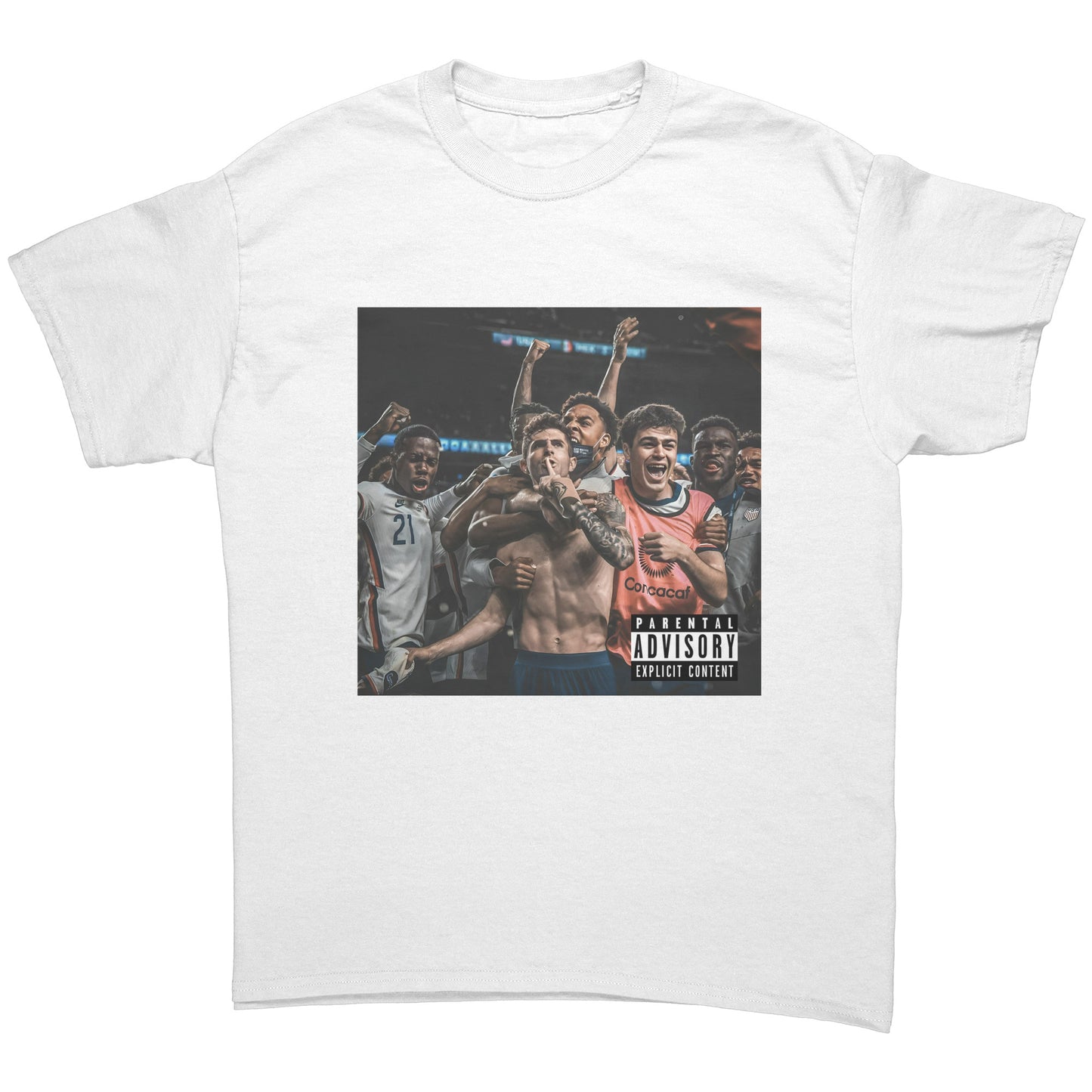 Christian Pulisic Celebration Parental Advisory Unisex Shirt