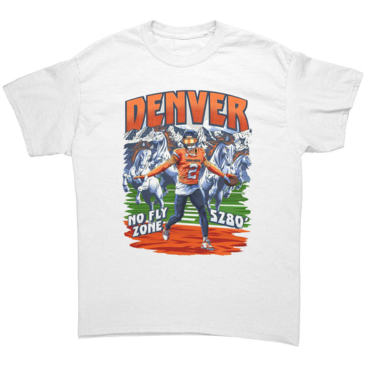 DENVER NO FLY ZONE UNISEX T-SHIRT