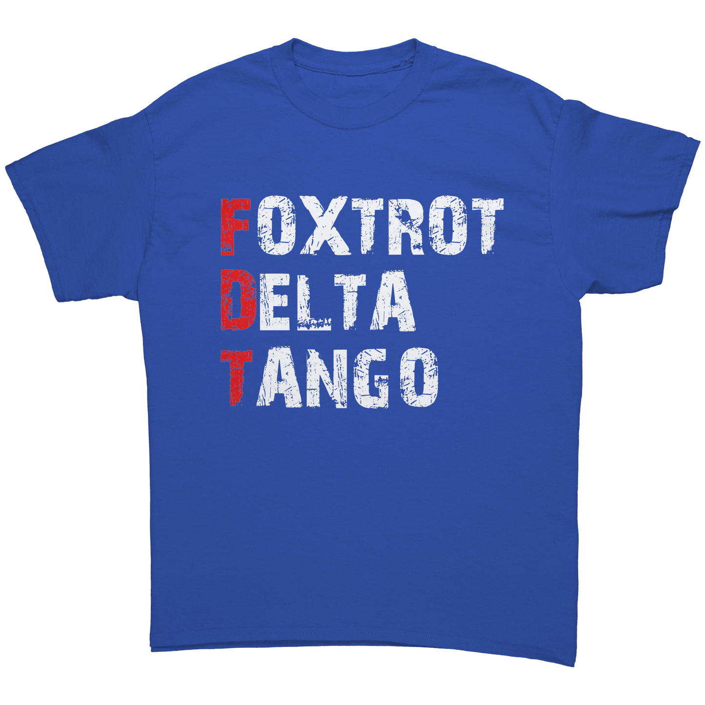 FOXTROT__DELTA__TANGO_UNISEX_SHIRT_Royal_Front_Mockup.png