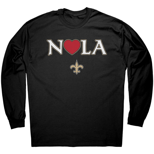 I love Nola saints Long Sleeve Shirt