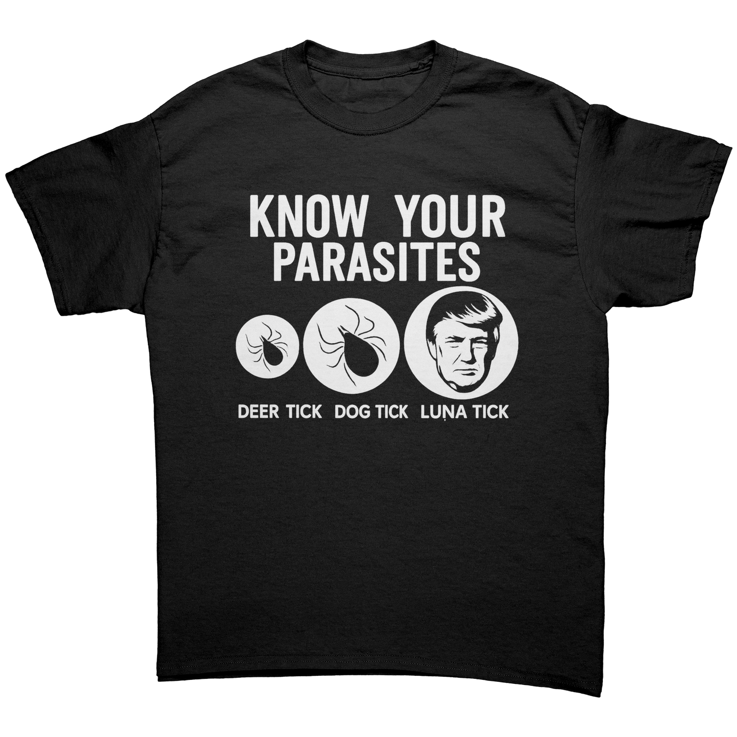 KNOW YOUR PARASITES DEER TICK DOG TICK LUNA TICK