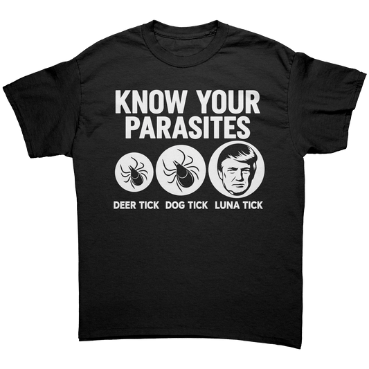 KNOW YOUR PARASITES DEER TICK DOG TICK  LUNA TICK