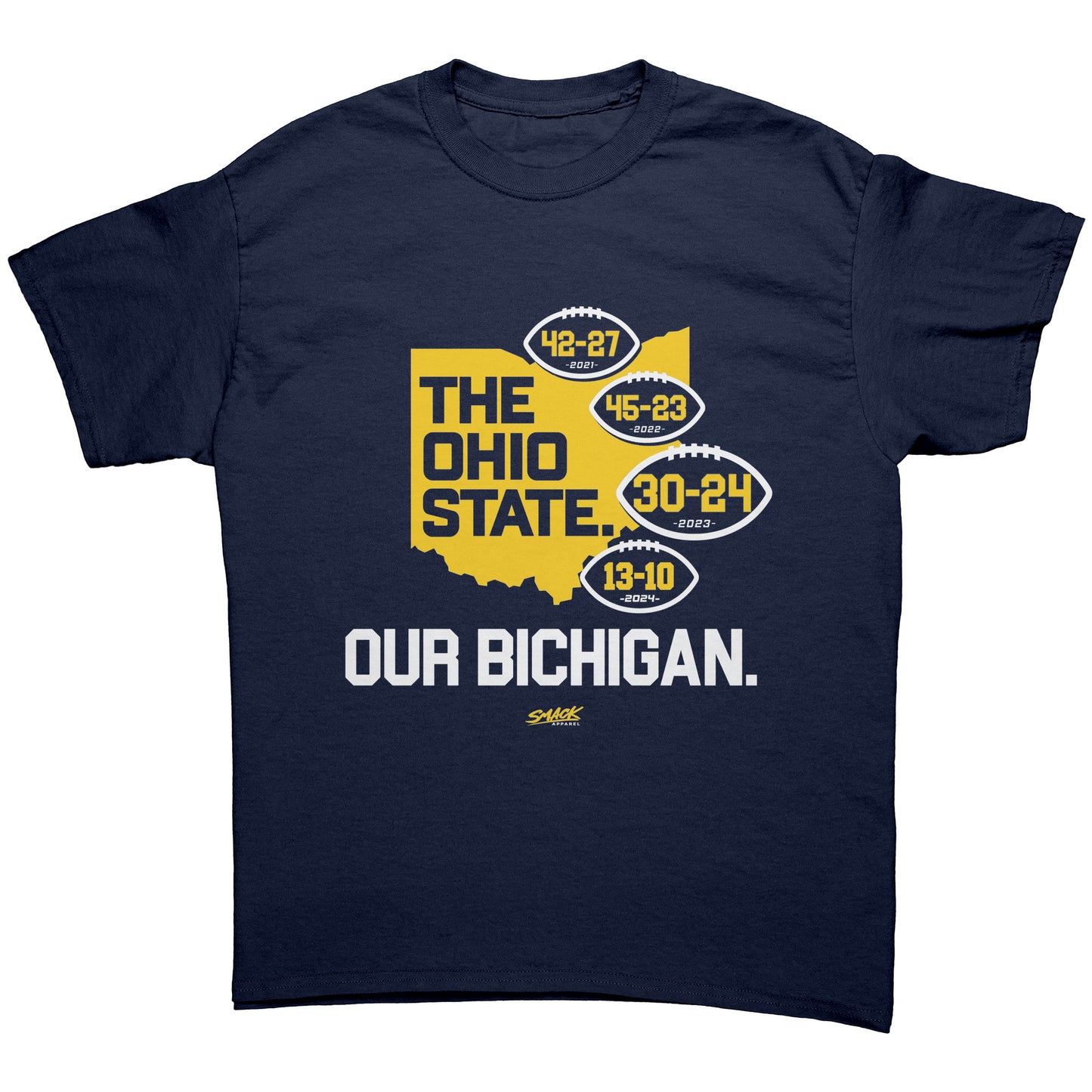 Michigan Wolverines The Ohio State Our Bichigan  Unisex Shirt