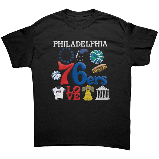 Philadelphia 76ers Claymation T-Shirt