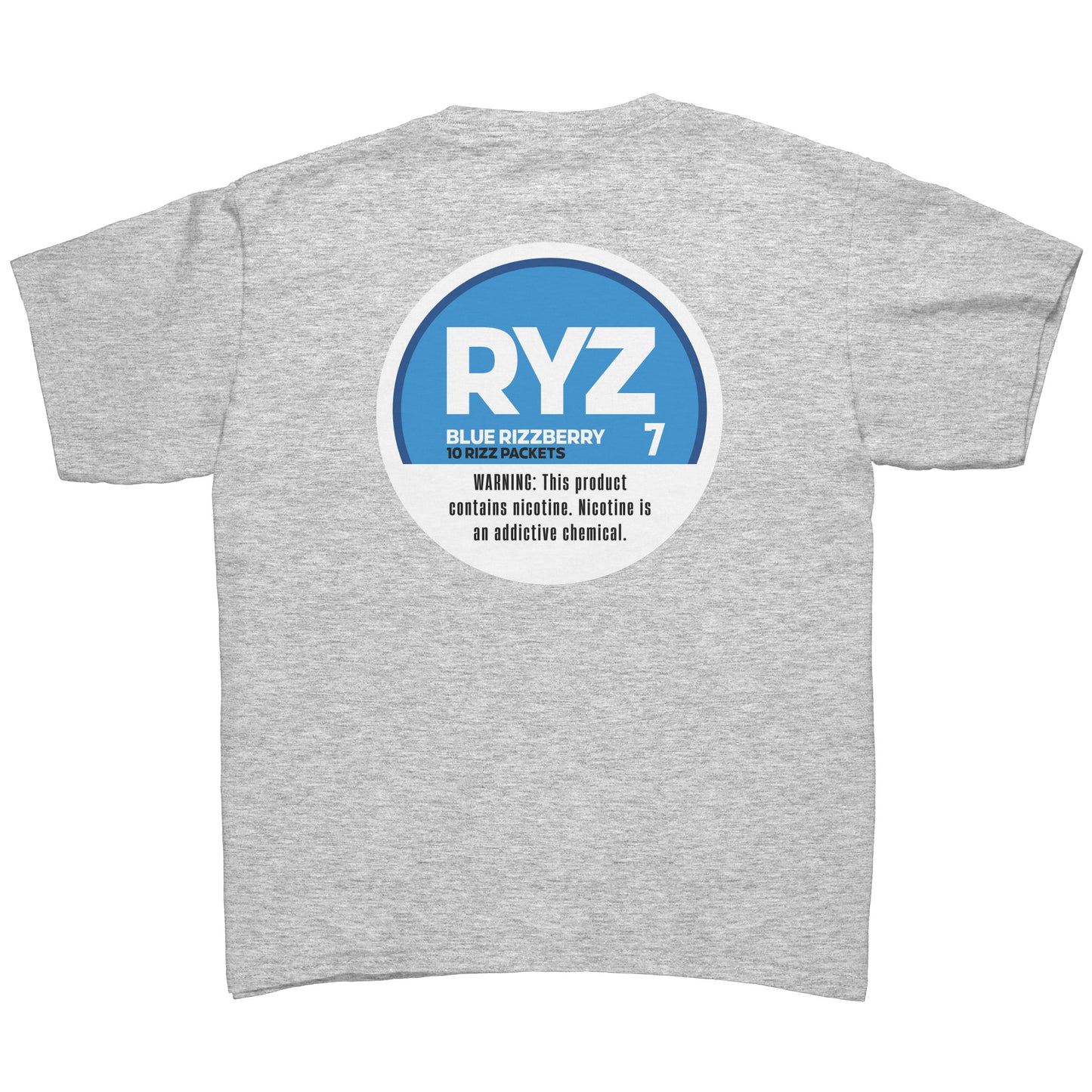 RYZ BLUE RIZZBERRY 7 YOUTH T-SHIRT