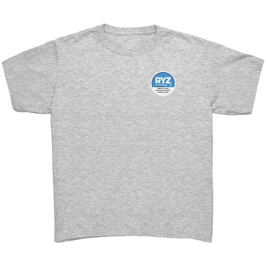 RYZ BLUE RIZZBERRY 7 YOUTH T-SHIRT