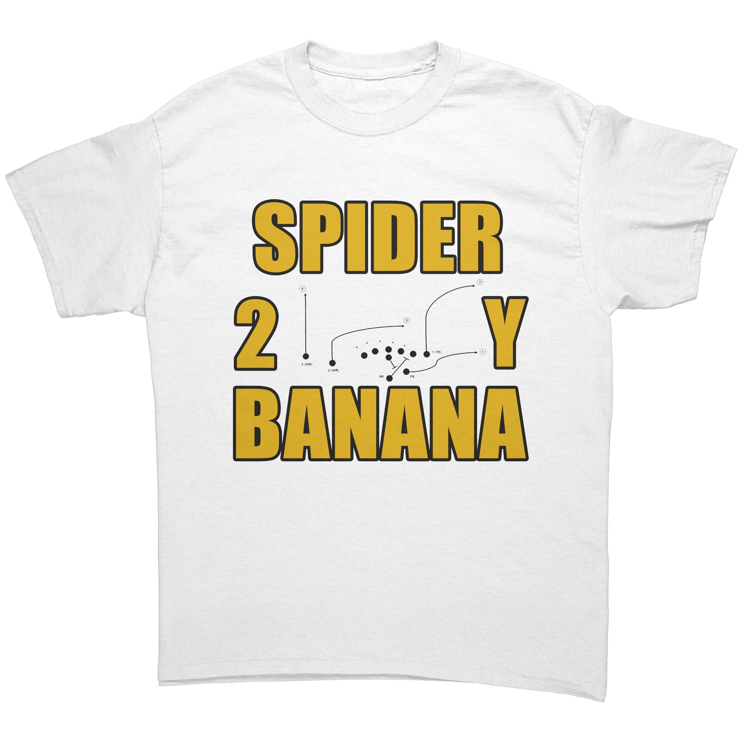 Spider 2 Y Banana Unisex Shirt