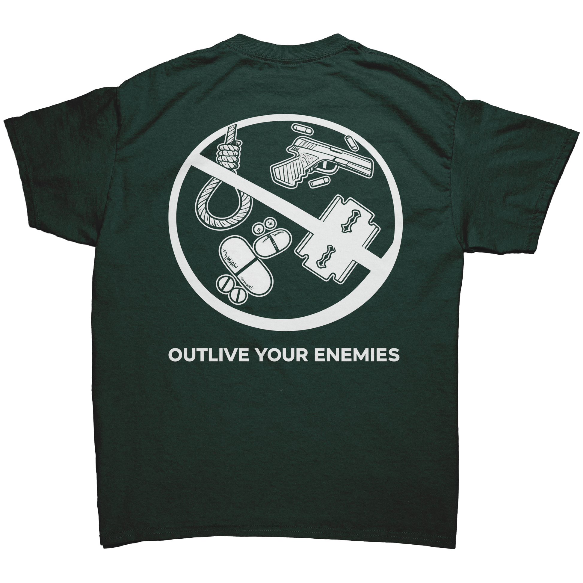 TWITCHING_TONGUES_ALL_PAIN__ALL_GAIN_T-S_Forest_Green_Back_Mockup.png_15863955