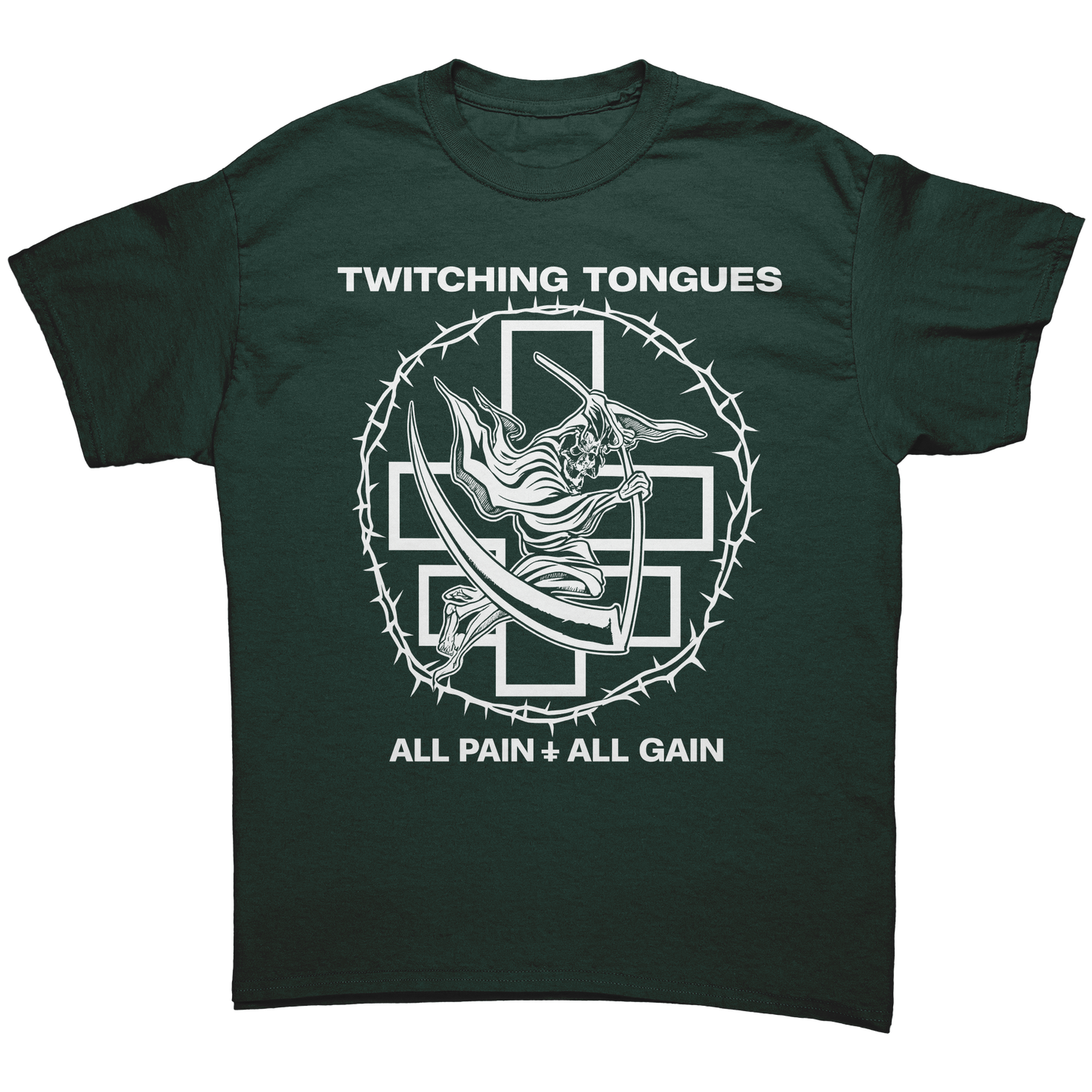 TWITCHING_TONGUES_ALL_PAIN__ALL_GAIN_T-S_Forest_Green_Mockup.png_15863953