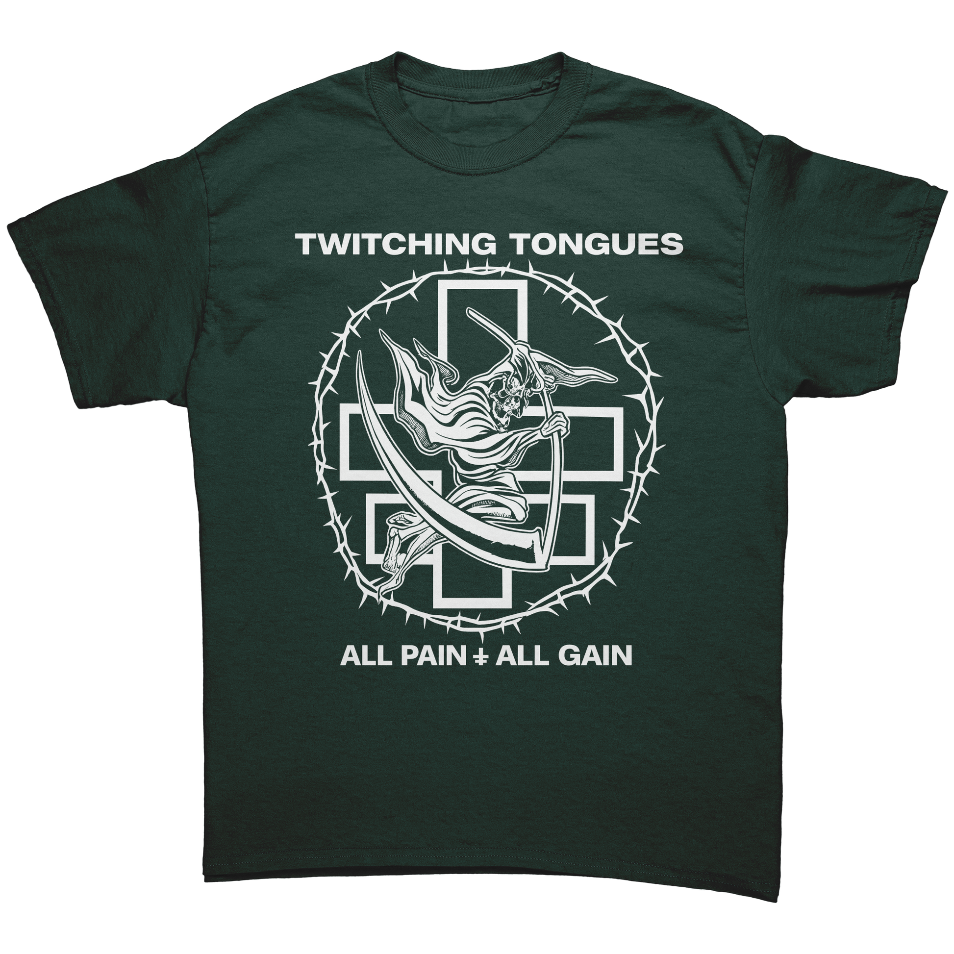 TWITCHING_TONGUES_ALL_PAIN__ALL_GAIN_T-S_Forest_Green_Mockup.png_15863953