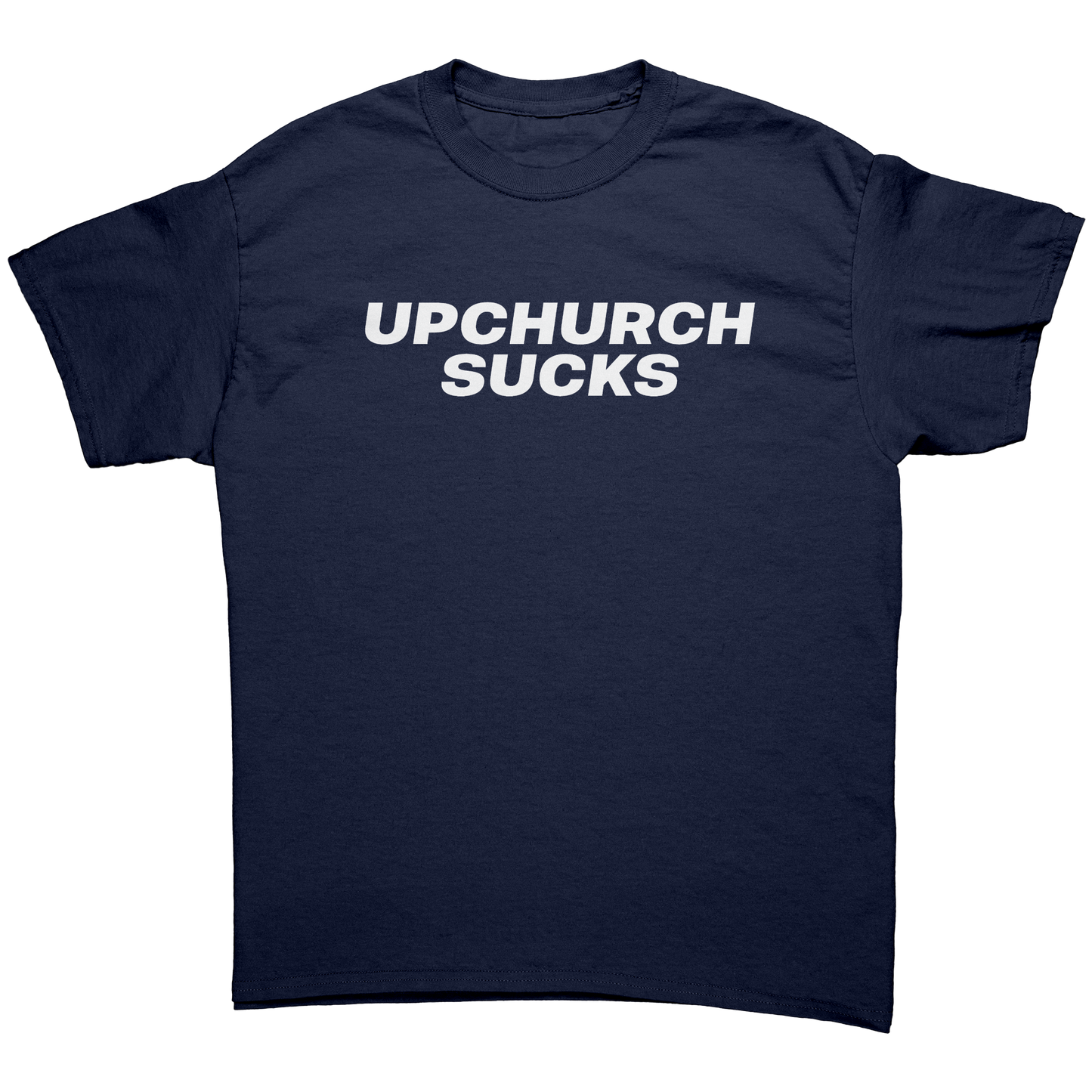 UPCHURCH_SUCKS_T-SHIRT_Navy_Front_Mockup.png