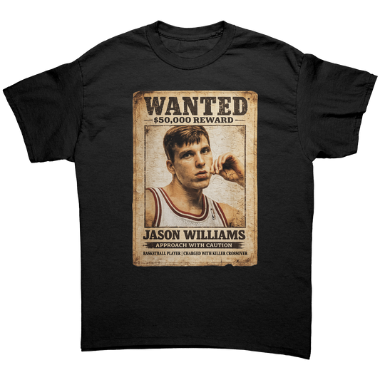WANTED $50,000 REWARD - JASON WILLIAMS APPROACH WITH CAUTION