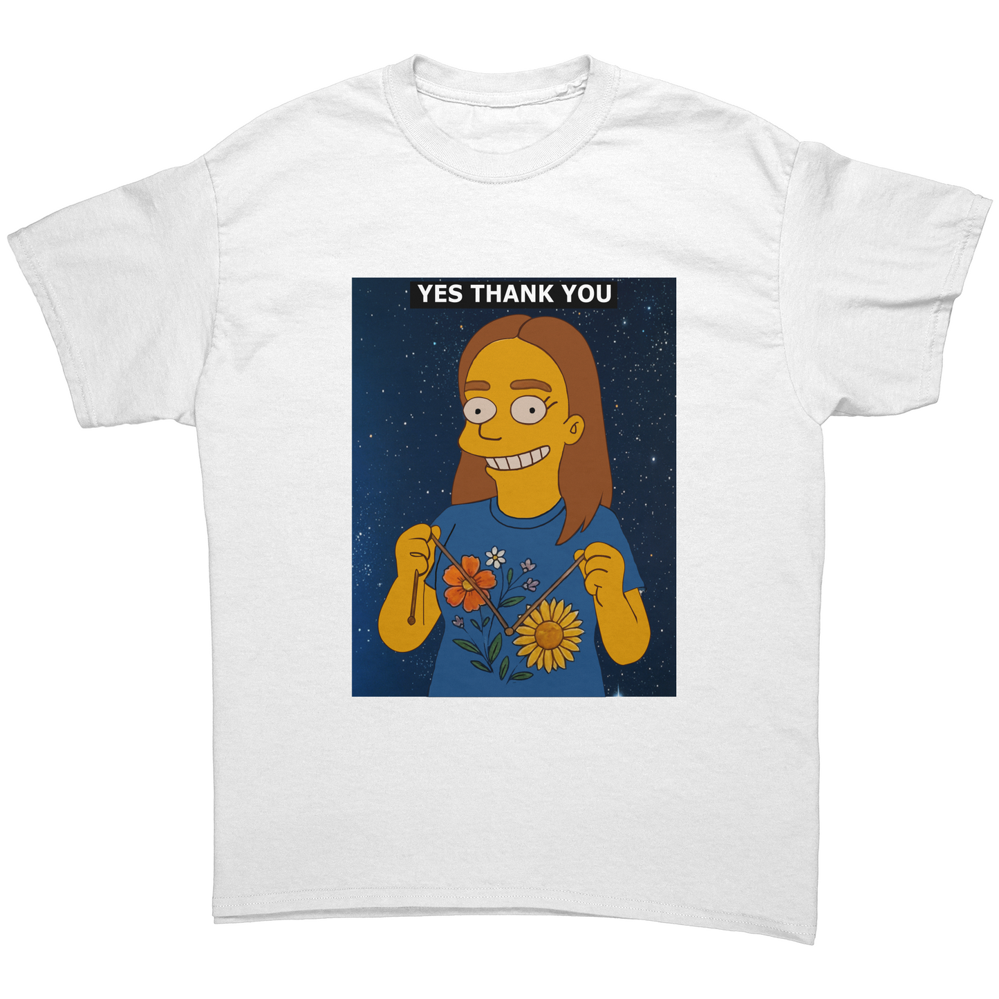Yes Thank You Simpson’s Unisex Shirt
